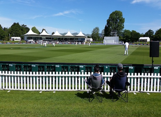 Champs home in cricket season opener