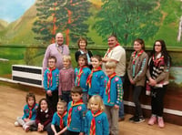 Rotary club visits Beavers group