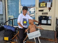 Josh's 600-mile charity ride