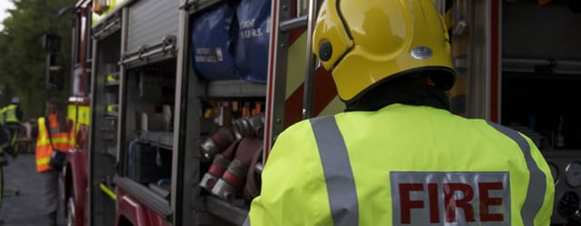 Wellington fire fighters battle huge barn blaze