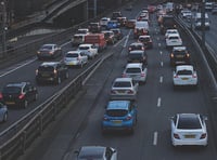 M5 closed after man fell from bridge