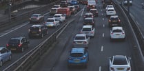 M5 closed after man fell from bridge