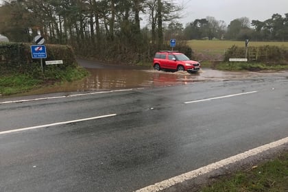 Heavy rain sees local flooding
