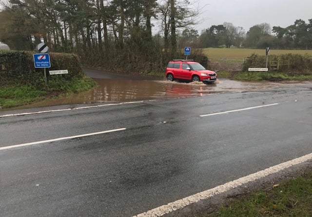 Wellington flooding relief road Monument Road