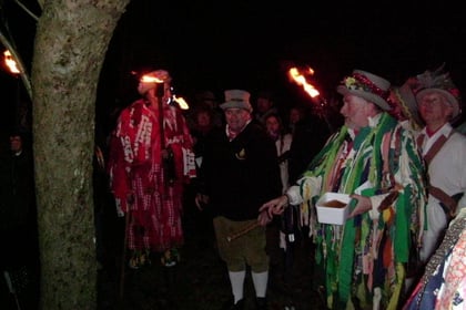 Join Welly Wassail to ward off evil spirits 