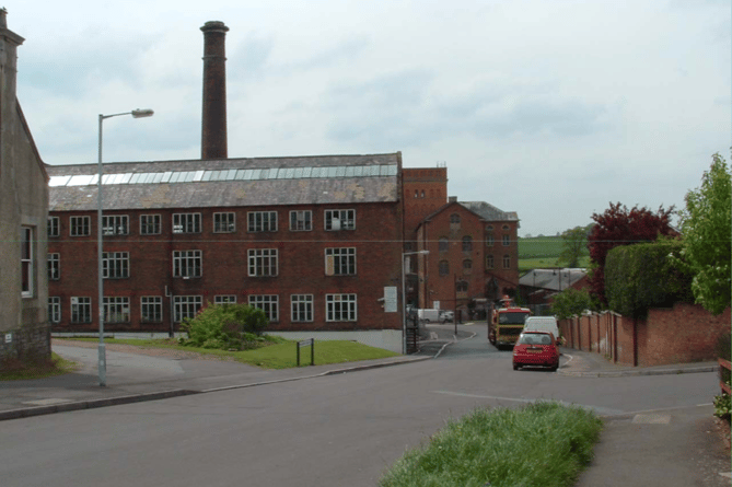 The former Fox's woollen mill at Tonedale, Wellington