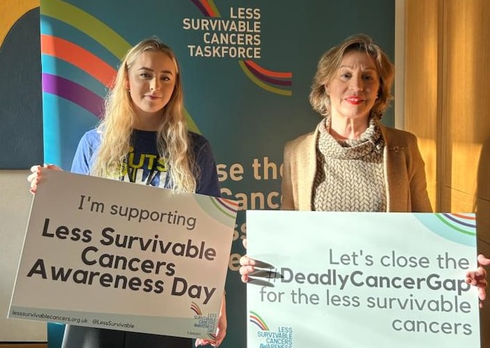 Rebecca Pow MP less survivablecancer awareness