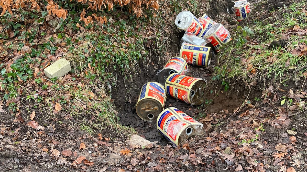 Fly-tippers caught on camera after dumping cans | wellington-today.co.uk