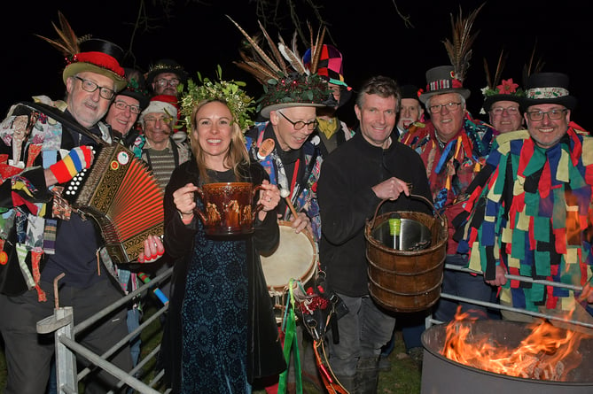 Wassailing at Sheppy's Cider