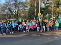 Teachers hold school walk-outs