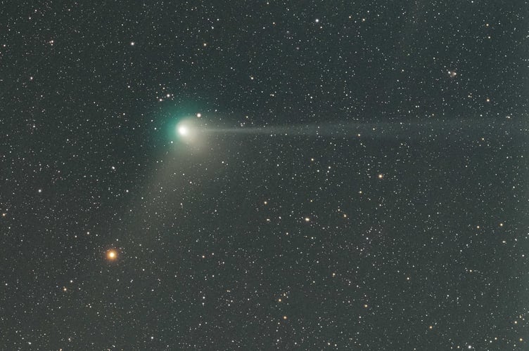  the green comet C/2022 E3 (ZTF)