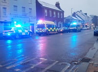  Town centre emergency after fall