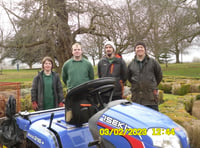 Nynehead Court kitchen gardens beats vegetable shortage 