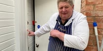 'Plonker' tries to break into Tim Potter's butchers shop