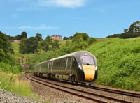 Train brought to a halt by yobs after passing Wellington