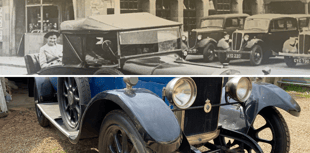 100-year-old Wellington car coming home 