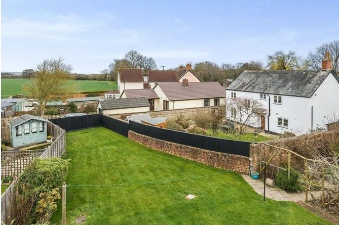 Check out the garden at this property for sale in Hillfarrance, Taunton