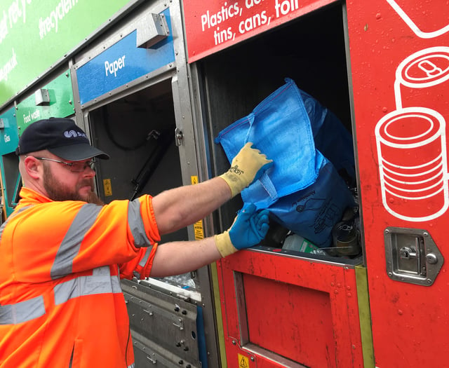 6am bin collections next week: put your bins out the night before 