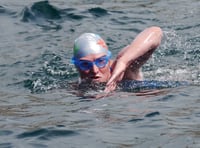 Milverton swimmer's marathon inspires new book 