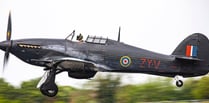 Hurricane flypast  cancelled