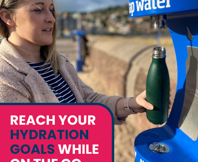 Call to use free water filling stations in Wellington and Minehead