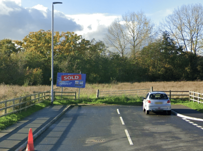 The 0.37 hectare site which could soon house a site for the storage, maintenance and distribution of portable toilets 