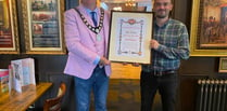 Mayor gifts 'Freedom Scroll' to the Iron Duke