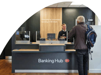 Banking hub to open its doors next week