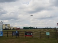 Spitfire display for 80th anniversary of Dunkeswell