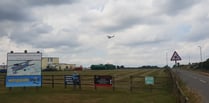 Spitfire display for 80th anniversary of Dunkeswell