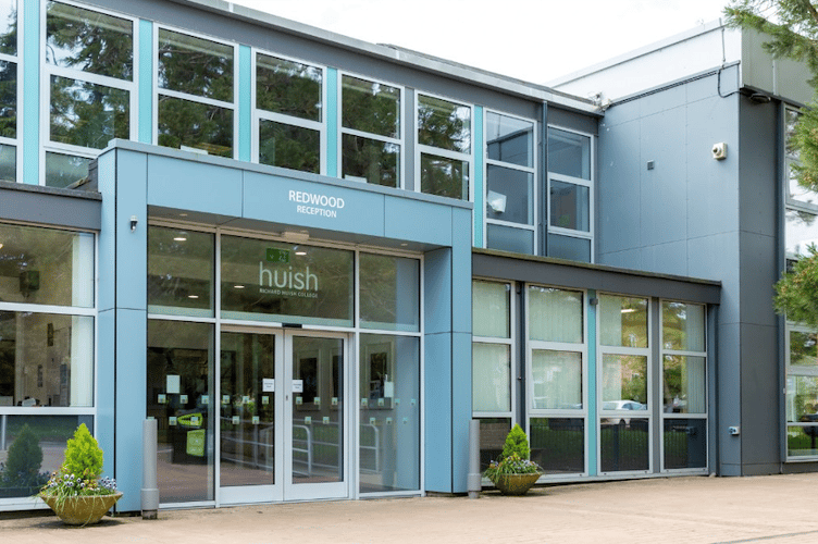 Richard Huish College, Taunton, entrance.