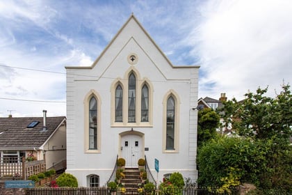 "Unique" home for sale was once a chapel and an art gallery 