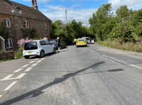 Head on collision closes road into Wellington 