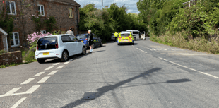 Head on collision closes road into Wellington 