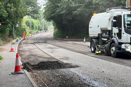 Resurfacing works move into second phase