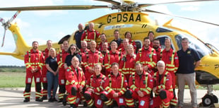 Air ambulance on the lookout for new charity partner