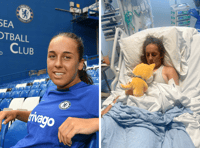 Football star Brooke warns of deadly illness which landed her in the ICU