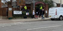 Police horses turn heads in Wellington