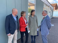 Minister visits to see Selworthy School 'crumbly concrete'