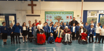 Archie meets year four school pupils