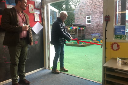 School opens early years outdoor area