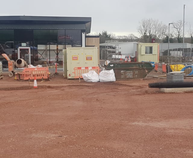 Progress on town's new KFC drive-thru