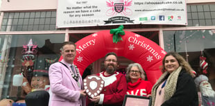 Icing on the cake as shop window wins Christmas award