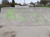 'Young men' vandalise new skatepark in Uffculme