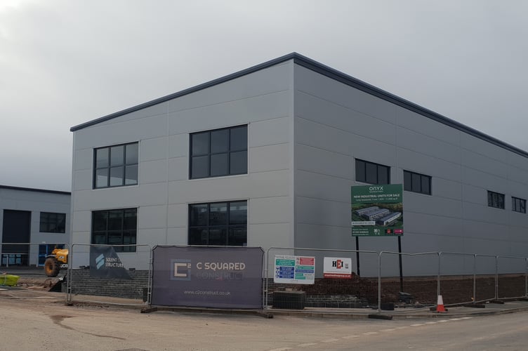 New ONYX business units nearing completion at Westpark, Chelston, Wellington.