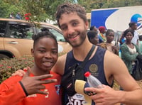 Seb completes 'gruelling' charity marathon