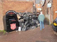 Environmental Health alerted over 'shameful' town centre rubbish pile