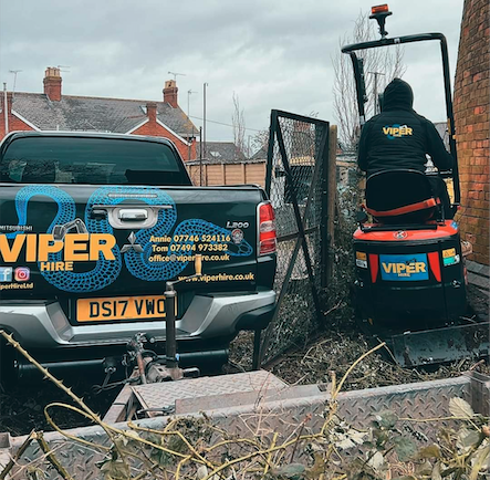 Local firm Viper Hire has been contracted to maintain site of Rockwell green's water towers.