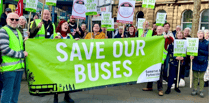 First of series of rallies against bus service cuts