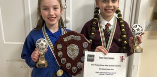 Second youngest winner of primary schools public speaking contest